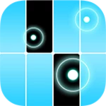 black tiles android application logo